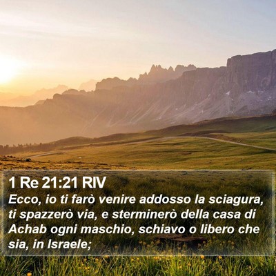 1 Re 21:21 RIV Bible Verse Image