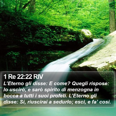 1 Re 22:22 RIV Bible Verse Image