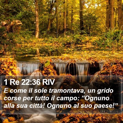 1 Re 22:36 RIV Bible Verse Image