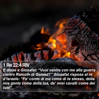 1 Re 22:4 RIV Bible Verse Image