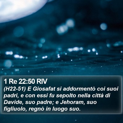 1 Re 22:50 RIV Bible Verse Image