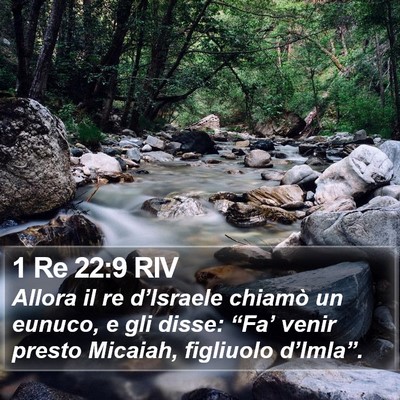 1 Re 22:9 RIV Bible Verse Image