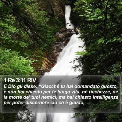 1 Re 3:11 RIV Bible Verse Image
