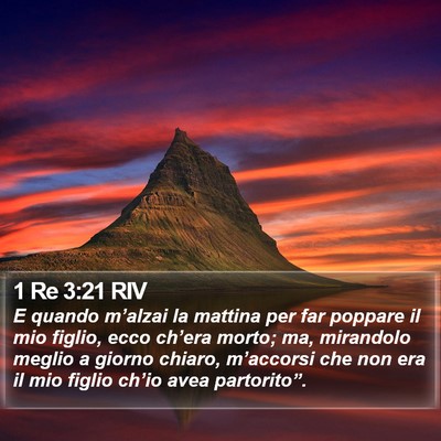 1 Re 3:21 RIV Bible Verse Image