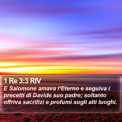 1 Re 3:3 RIV Bible Verse Image
