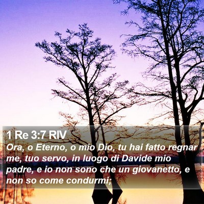 1 Re 3:7 RIV Bible Verse Image