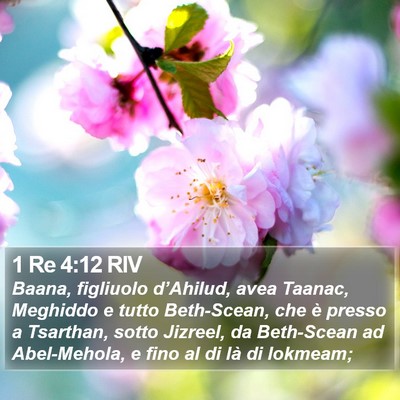 1 Re 4:12 RIV Bible Verse Image