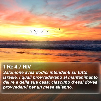 1 Re 4:7 RIV Bible Verse Image