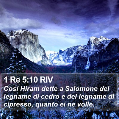 1 Re 5:10 RIV Bible Verse Image