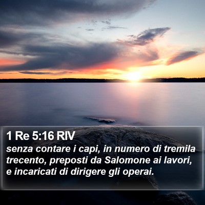 1 Re 5:16 RIV Bible Verse Image
