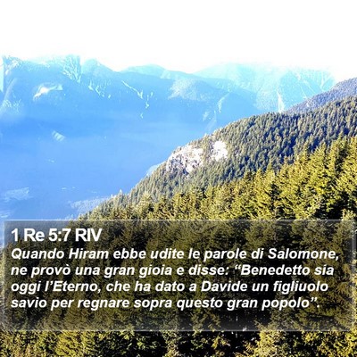 1 Re 5:7 RIV Bible Verse Image