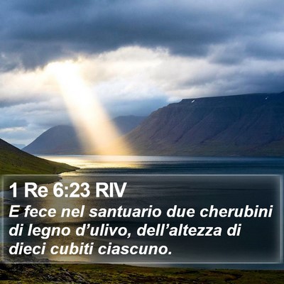 1 Re 6:23 RIV Bible Verse Image