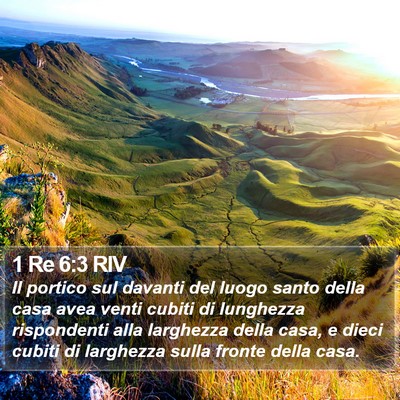 1 Re 6:3 RIV Bible Verse Image
