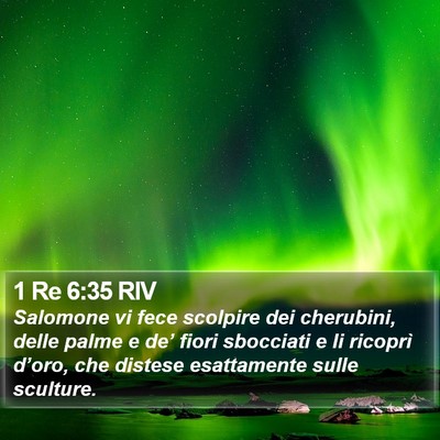 1 Re 6:35 RIV Bible Verse Image