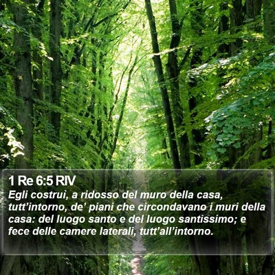 1 Re 6:5 RIV Bible Verse Image