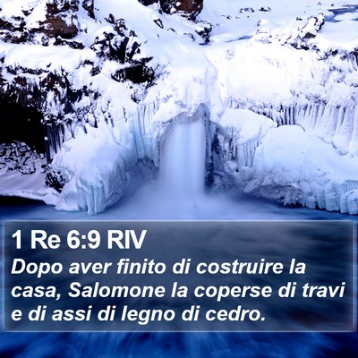 1 Re 6:9 RIV Bible Verse Image