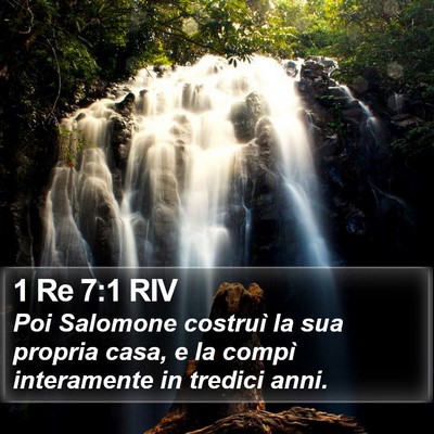 1 Re 7:1 RIV Bible Verse Image
