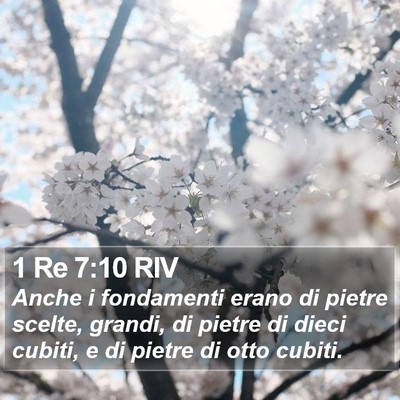 1 Re 7:10 RIV Bible Verse Image
