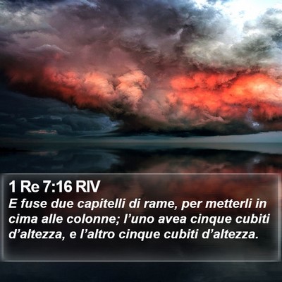 1 Re 7:16 RIV Bible Verse Image