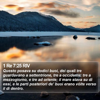 1 Re 7:25 RIV Bible Verse Image