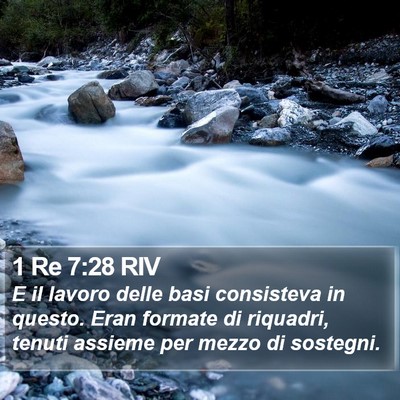 1 Re 7:28 RIV Bible Verse Image