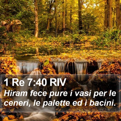 1 Re 7:40 RIV Bible Verse Image