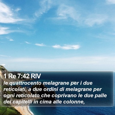 1 Re 7:42 RIV Bible Verse Image