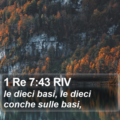 1 Re 7:43 RIV Bible Verse Image