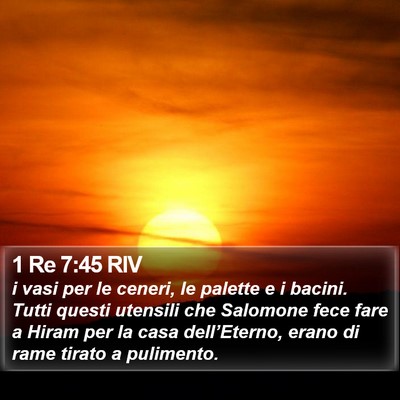 1 Re 7:45 RIV Bible Verse Image