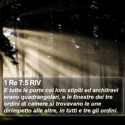 1 Re 7:5 RIV Bible Verse Image