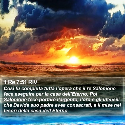 1 Re 7:51 RIV Bible Verse Image