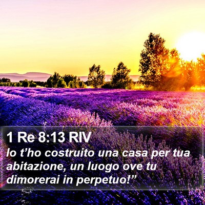 1 Re 8:13 RIV Bible Verse Image