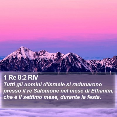 1 Re 8:2 RIV Bible Verse Image