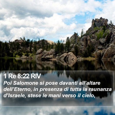 1 Re 8:22 RIV Bible Verse Image