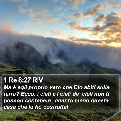 1 Re 8:27 RIV Bible Verse Image
