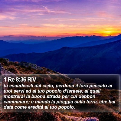 1 Re 8:36 RIV Bible Verse Image
