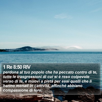 1 Re 8:50 RIV Bible Verse Image
