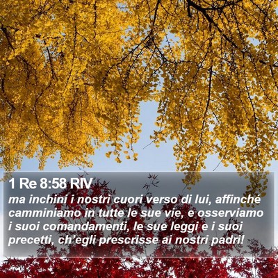 1 Re 8:58 RIV Bible Verse Image