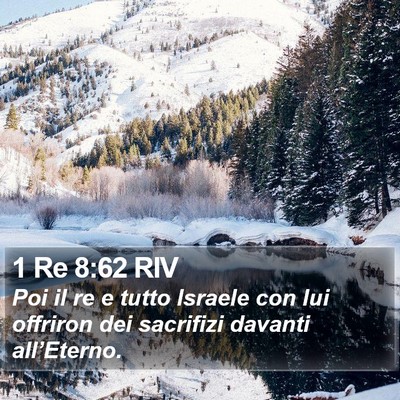 1 Re 8:62 RIV Bible Verse Image
