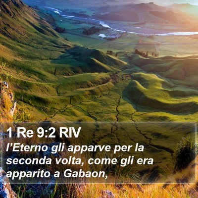 1 Re 9:2 RIV Bible Verse Image