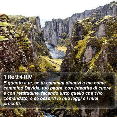 1 Re 9:4 RIV Bible Verse Image