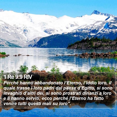 1 Re 9:9 RIV Bible Verse Image