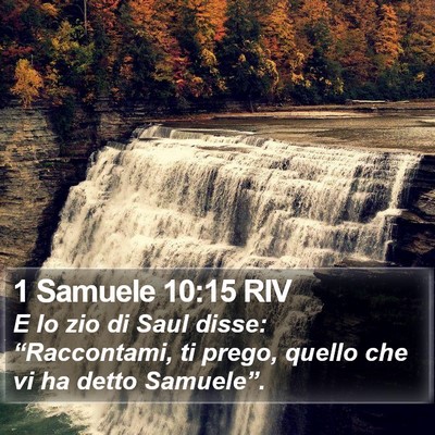 1 Samuele 10:15 RIV Bible Verse Image