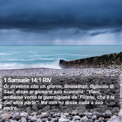 1 Samuele 14:1 RIV Bible Verse Image