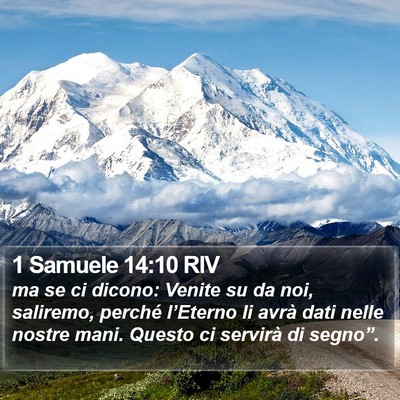 1 Samuele 14:10 RIV Bible Verse Image