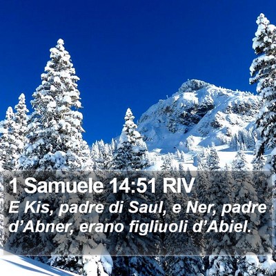 1 Samuele 14:51 RIV Bible Verse Image