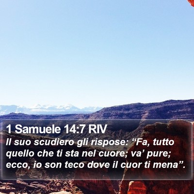 1 Samuele 14:7 RIV Bible Verse Image