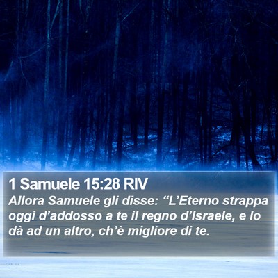 1 Samuele 15:28 RIV Bible Verse Image
