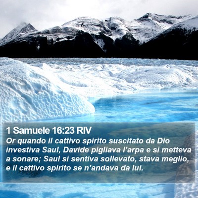 1 Samuele 16:23 RIV Bible Verse Image