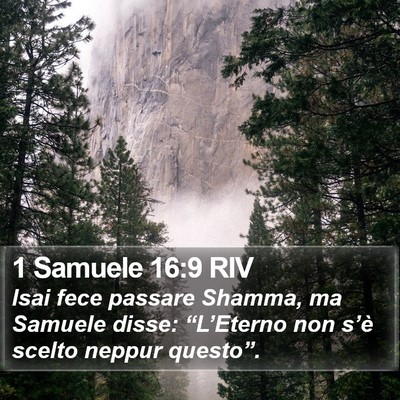 1 Samuele 16:9 RIV Bible Verse Image